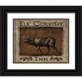 thumbnail image 1 of Williams, Todd 14x12 Black Ornate Wood Framed with Double Matting Museum Art Print Titled - Elk Country, 1 of 4