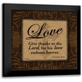 thumbnail image 1 of Williams, Todd 15x15 Black Modern Framed Museum Art Print Titled - Love, 1 of 5