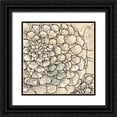 thumbnail image 1 of Williams, Todd 15x15 Black Ornate Wood Framed with Double Matting Museum Art Print Titled - Vintage Dahlias II, 1 of 4