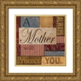 thumbnail image 1 of Williams, Todd 15x15 Gold Ornate Wood Framed with Double Matting Museum Art Print Titled - Mother, 1 of 4