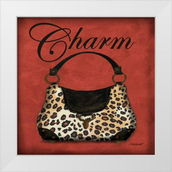 Williams, Todd 15x15 White Modern Wood Framed Museum Art Print Titled - Safari Purse I