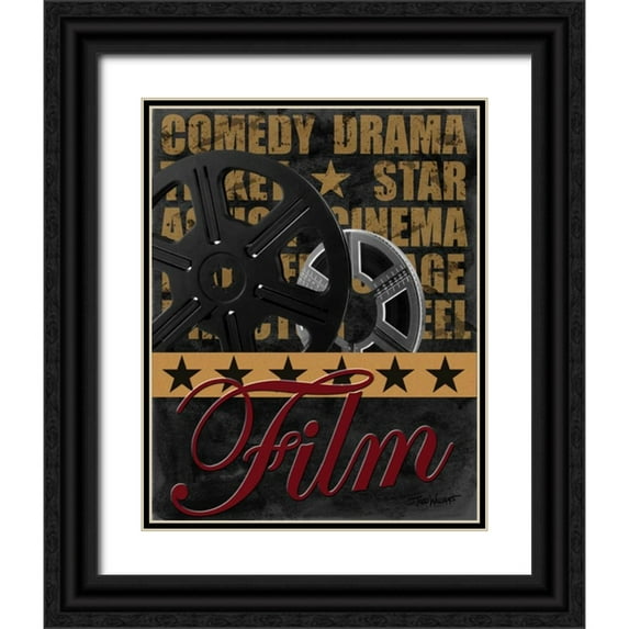 Williams, Todd 15x18 Black Ornate Wood Framed with Double Matting Museum Art Print Titled - Film