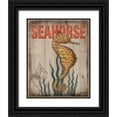 thumbnail image 1 of Williams, Todd 15x18 Black Ornate Wood Framed with Double Matting Museum Art Print Titled - Seahorse, 1 of 4