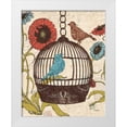 thumbnail image 1 of Williams, Todd 15x18 White Modern Wood Framed Museum Art Print Titled - Birds and Blooms III, 1 of 4