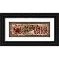 thumbnail image 1 of Williams, Todd 18x9 Black Ornate Wood Framed with Double Matting Museum Art Print Titled - Mocha Java, 1 of 4