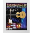 thumbnail image 1 of Williams, Todd 19x24 White Modern Wood Framed Museum Art Print Titled - Nashville, 1 of 4