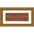 thumbnail image 1 of Williams, Todd 24x11 Gold Ornate Wood Framed with Double Matting Museum Art Print Titled - Always Kiss Me Goodnight, 1 of 4