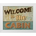 thumbnail image 1 of Williams, Todd 24x20 White Modern Wood Framed Museum Art Print Titled - Welcome to the Cabin, 1 of 4