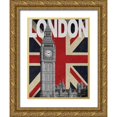 thumbnail image 1 of Williams, Todd 25x32 Gold Ornate Wood Framed with Double Matting Museum Art Print Titled - London, 1 of 4