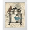 thumbnail image 1 of Williams, Todd 26x32 White Modern Wood Framed Museum Art Print Titled - Birds and Blooms II, 1 of 4