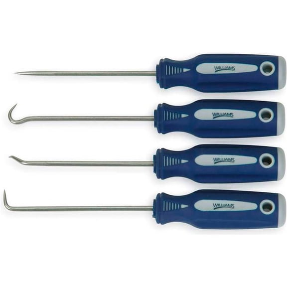 Williams Tools B3191147 Mini Pick & Hook Set - 4 Piece