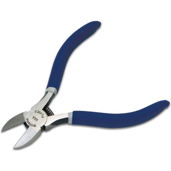 Williams Tools B3191374 5.5 in. Diagonal Flush Cutting Plier - Blue