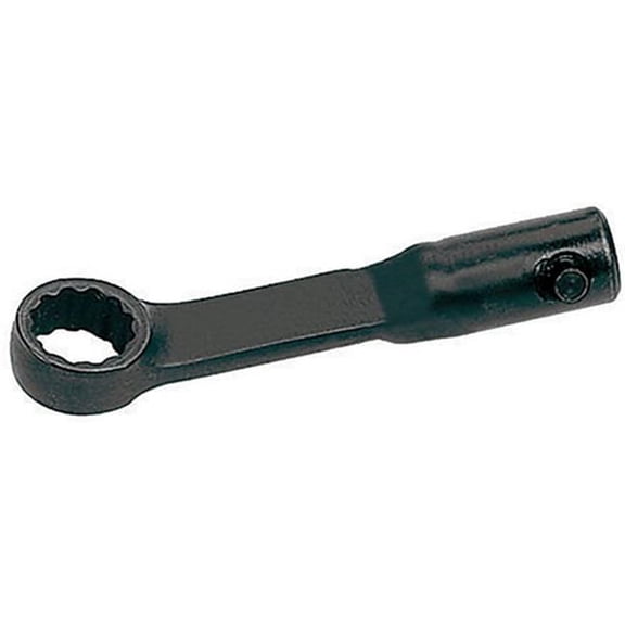 Williams Tools B3193059 1.62 in. Square Drive 15 Deg. Offset 12-Point Box End Torque Interchangeable Head, Fits Z-Shank - Black
