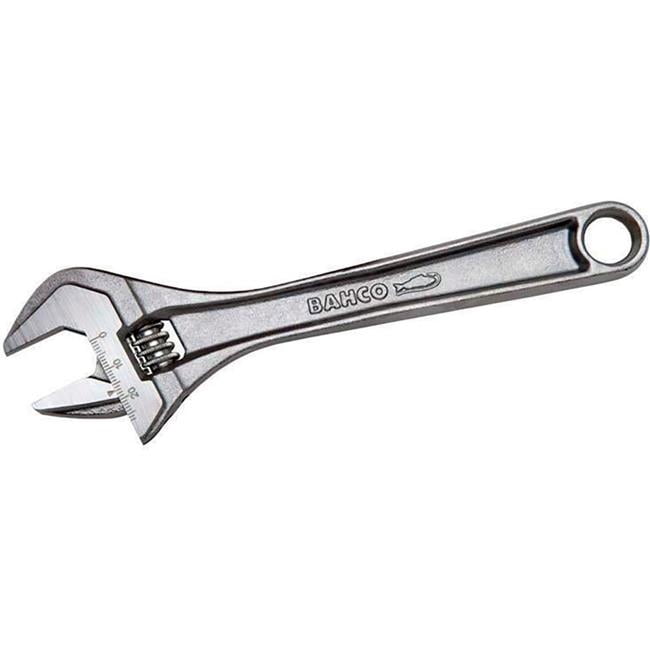 Williams Tools B3193083 Bahco 80- S Adjustable Wrench with Chrome - 10 in. Long