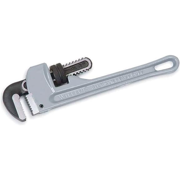 Williams Tools B3193149 14 in. Heavy Duty Aluminum Pipe Wrench - Gray
