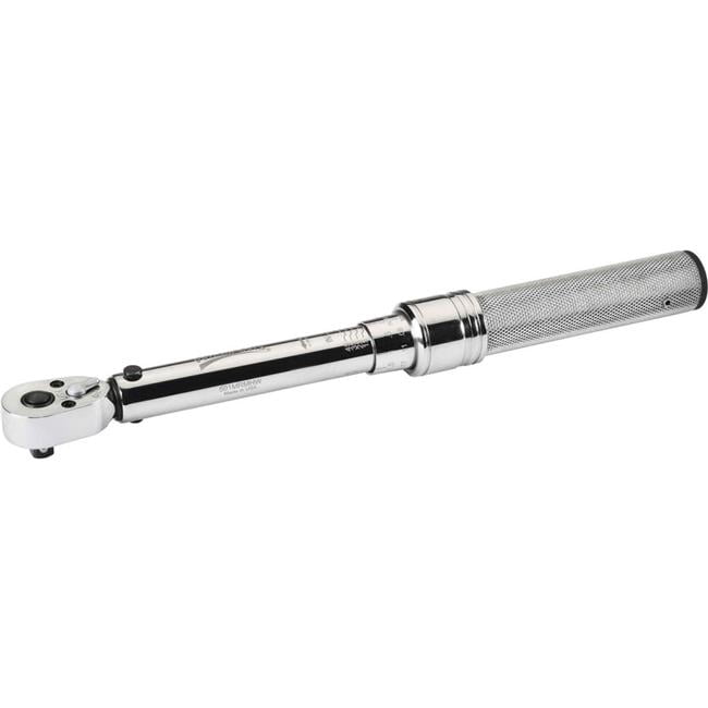 Williams Tools B3193853 0.375 in. Drive Micrometer Adjustable Torque Wrench - 20-150 in. lbs - Silver