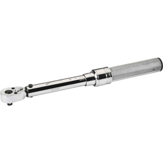 Williams Tools B3193855 0.375 in. Drive Micrometer Adjustable Torque Wrench - 30-200 in. lbs - Silver
