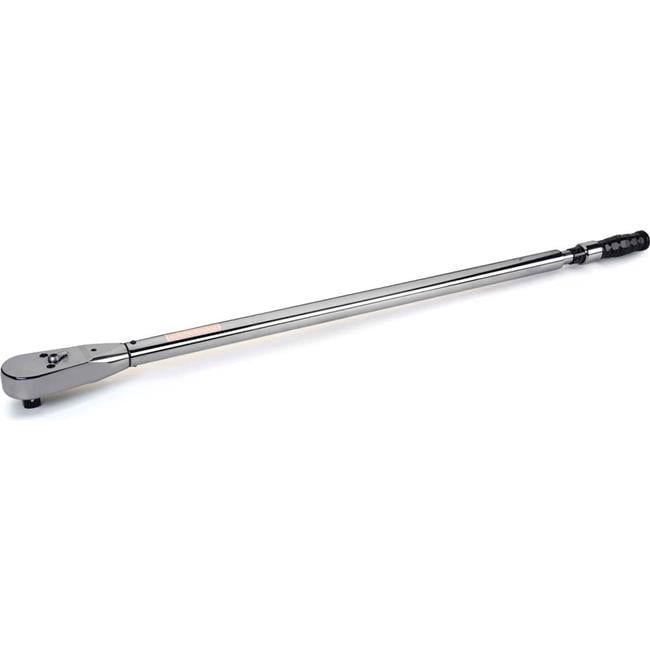 Williams Tools B3193910 0.75 in. Drive Micrometer Adjustable Torque Wrench, Silver - 100-600 ft.-lbs