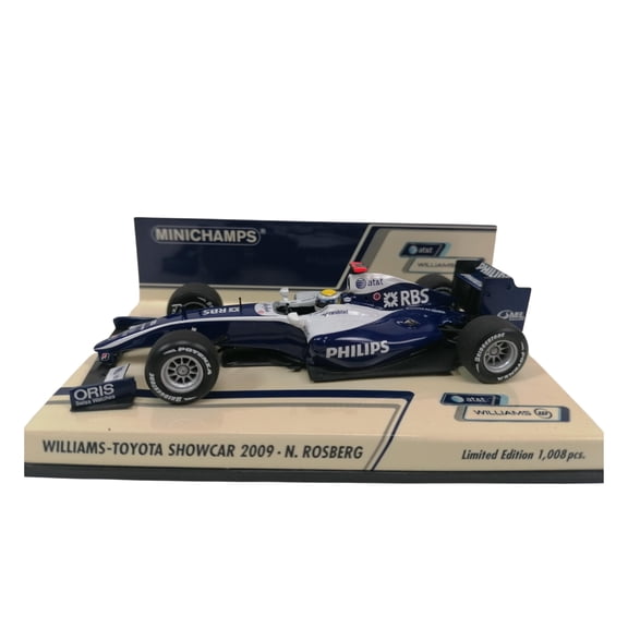 Williams Toyota Showcar Nico Rosberg (No.16 2009) [1:43 scale in Blue/White]