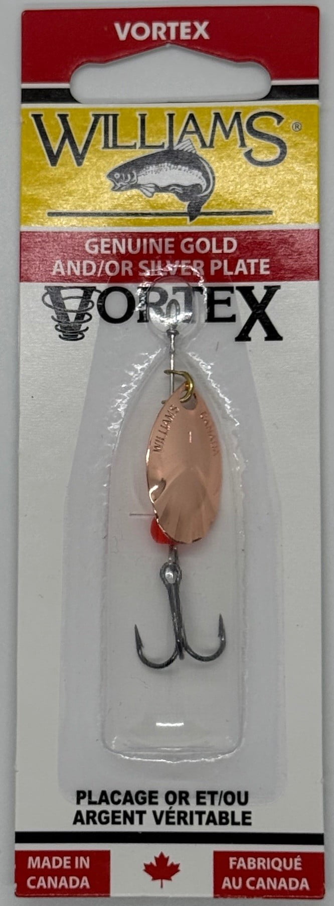 Williams VorteX Spinner Size1 1/8oz Copper