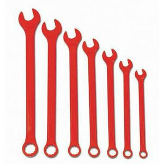 Williams WS-1170RSC 7-Piece Red Super Combo Combination Wrench Set