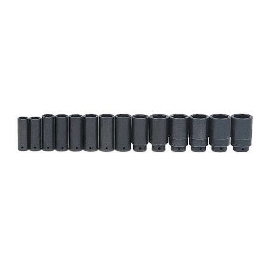 Williams WS-14-14RC 14-Piece 1/2-Inch Drive Deep 6 Point Impact Socket Set