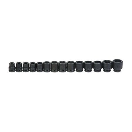 Williams WS-6-14HA 14-Piece 3/4-Inch Drive Shallow 6 Point Impact Socket Set