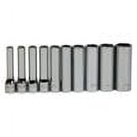 Williams WSMD-10HRC 10-Piece 1/4-Inch Drive Deep 6 Point Socket Set