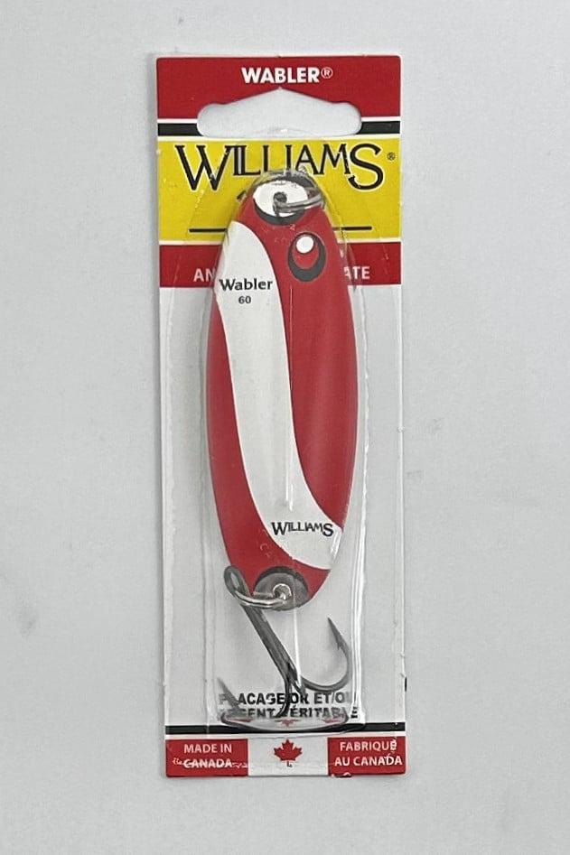 Williams Wabler W60, 3-1/4", 3/4 oz Red and White