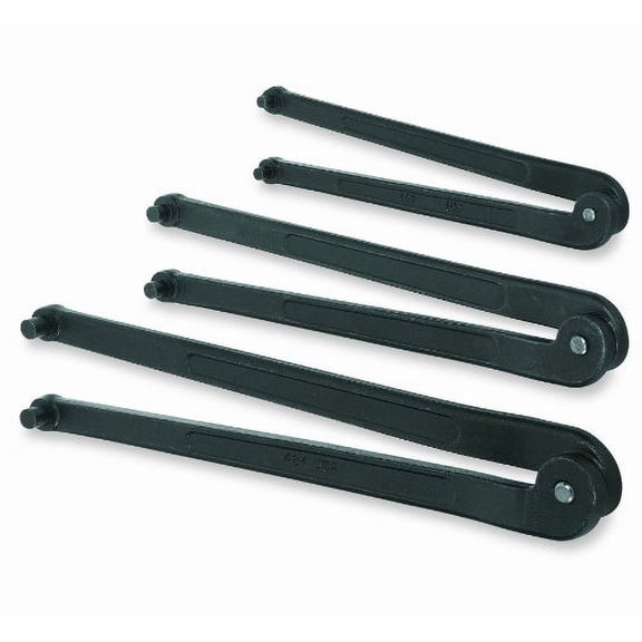 Williams WS-483 3-Piece Adjustable Face Spanner Wrench Set