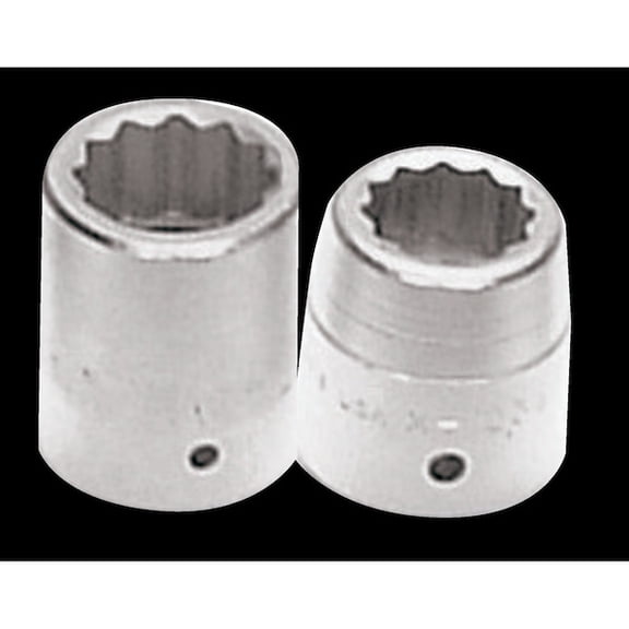 Williams X-1254 Shallow 12 Point Socket, 1-11/16-Inch