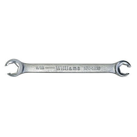 Double End Satin Chrome Flare Nut Wrench, 3/4 x 1 inch
