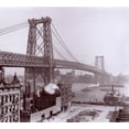 thumbnail image 1 of Williamsburg Bridge Viewed From Downtown Manhattan With Brooklyn In The Distance. 1903. Lc-D4-36499 History, 1 of 2