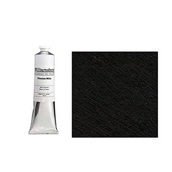 Williamsburg Handmade Oil Color, 150ml Tube, Mars Black