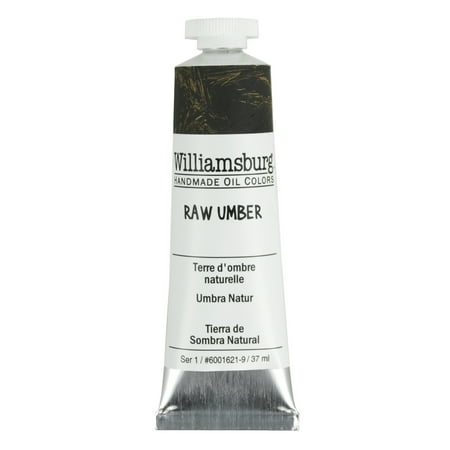 Williamsburg Handmade Oils - Williamsburg Handmade Oil Color - 37ml Tube - Raw Umber