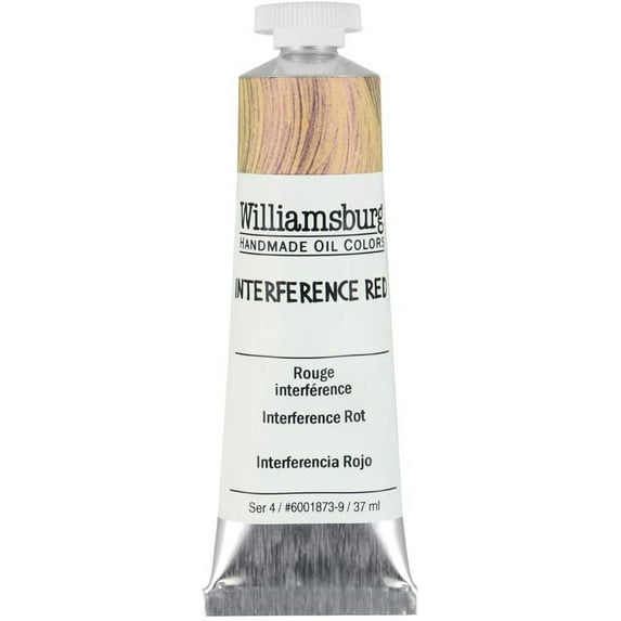 Williamsburg Handmade Oil Color - Interference Red, 37 ml