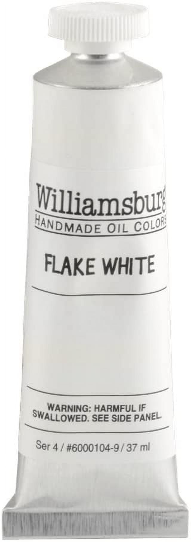 Williamsburg Handmade Oil Colors Flake White 37 ml