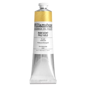 Williamsburg Handmade Oil Paint, 150 ml, Iridescent Pale Gold