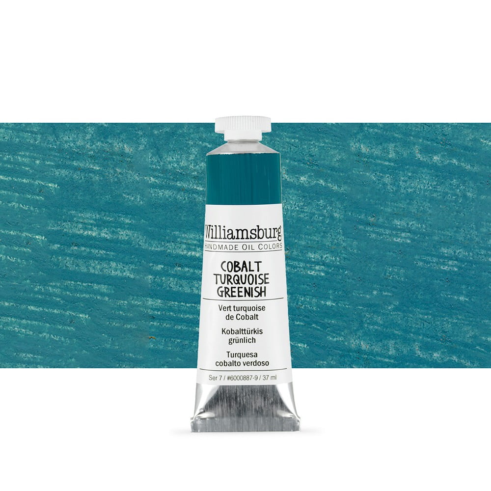 Williamsburg Colore A Olio – Cobalto Teal Greenish (Verde Acqua) – Tubo Da 37ml