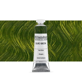 Williamsburg Handmade Oil Paint - Olive Green, 37 ml tube