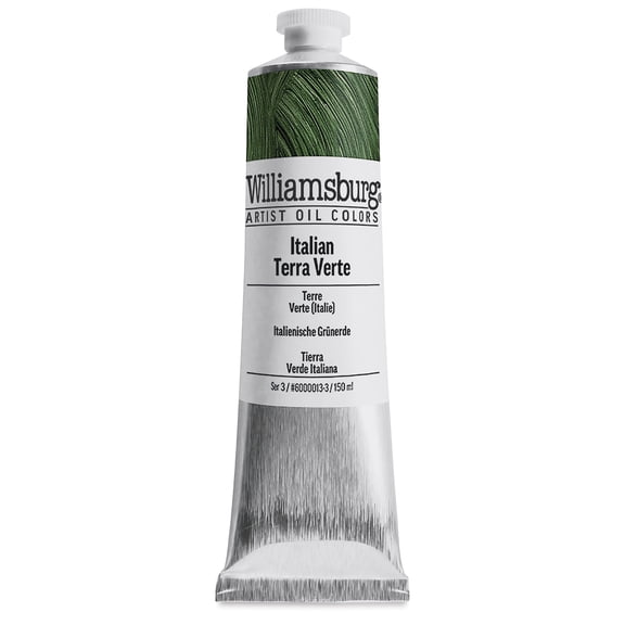 Williamsburg Handmade Oil Paint - Italian Terra Verte, 150 ml tube