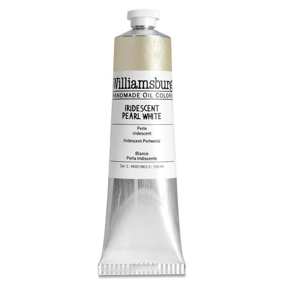 Williamsburg Handmade Oil Paints, 150 ml, Iridescent Pearl White