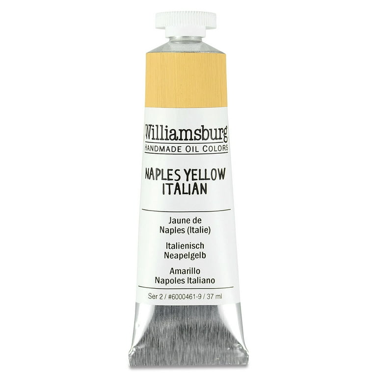 Williamsburg Handmade Oil Paints (37ml) Italian Yellow Ochre