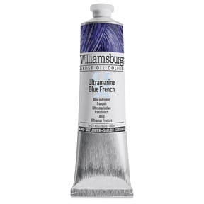 Williamsburg Safflower Oil Color, 150ml, Ultramarine Blue French