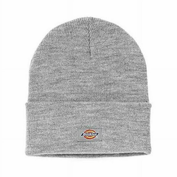 Williamson Dickie Manufacturing 105795 Mens Acrylic Beanie Hat, Heather Gray