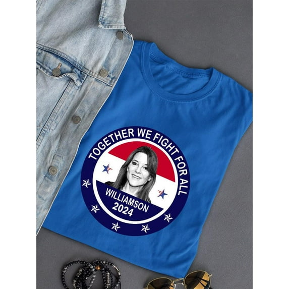 Williamson For 2024 President T-shirt Female's -SmartPrintsInk Designs