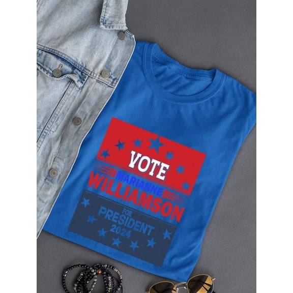 Williamson For 2024 President T-shirt Female's -SmartPrintsInk Designs
