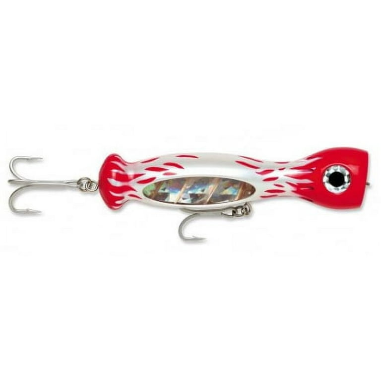 Williamson Lures Jet Popper 5 Red White Flame