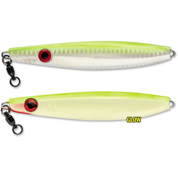 Williamson Vortex Jig Chartreuse Glow, 100g Jigs
