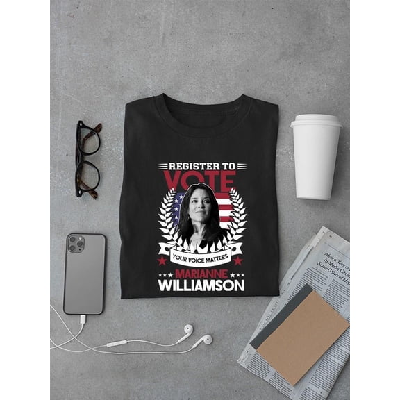 Williamson Your Voice Matter T-shirt Male's -SmartPrintsInk Designs
